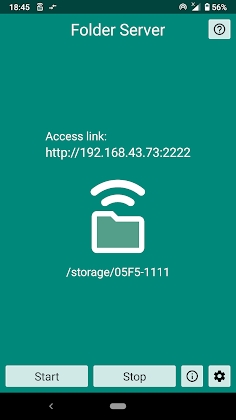 Folder Server – WiFi File Access Mod screenshot 1