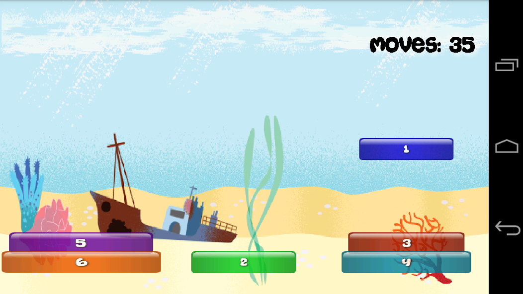 Hanoi Towers Puzzle screenshot 1
