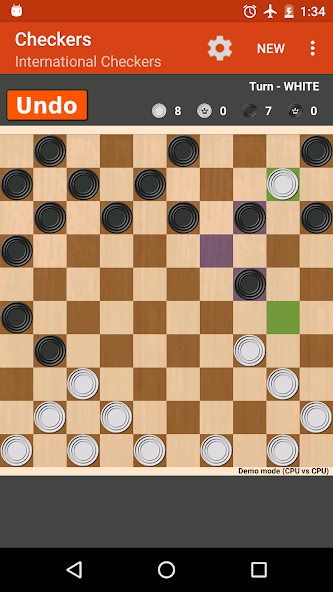 Checkers screenshot 2