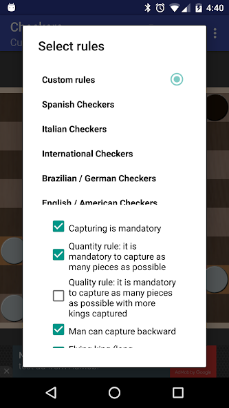 Checkers screenshot 4