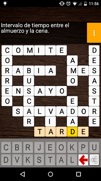 CrossWords(Spanish)