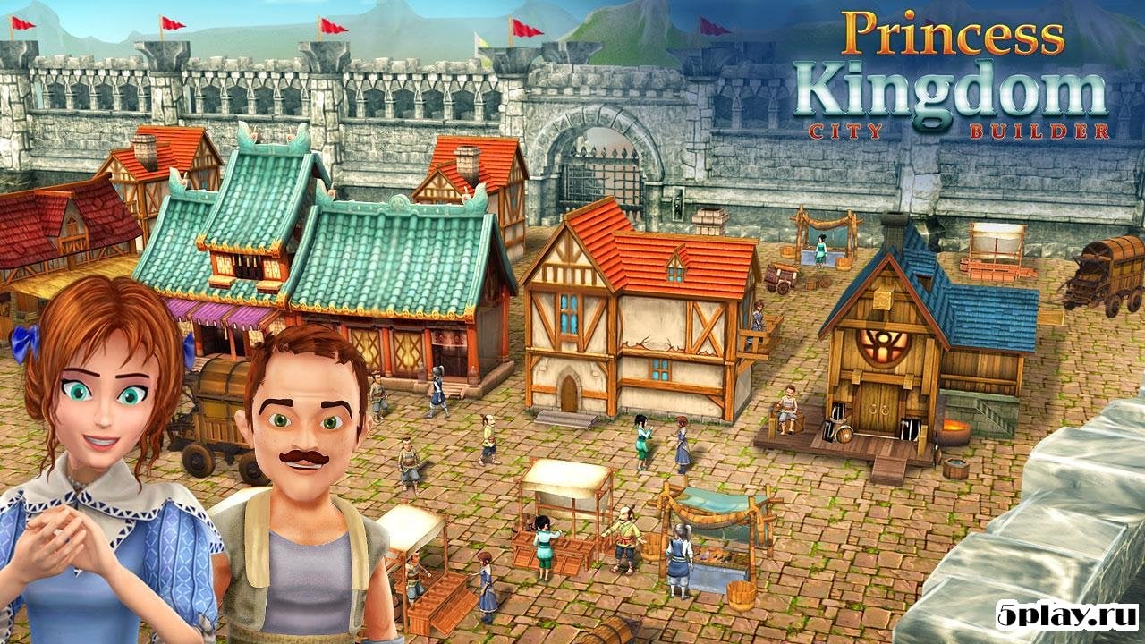 Princess Kingdom City Builder
