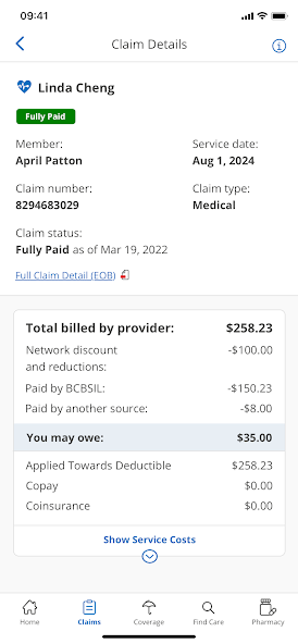 BCBSNM Screenshot 4