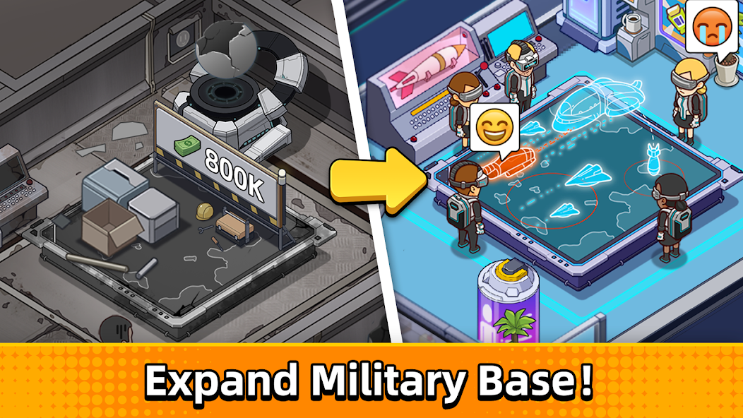 Idle Army Base Tycoon screenshot 2
