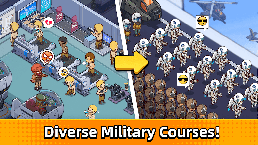 Idle Army Base Tycoon screenshot 4