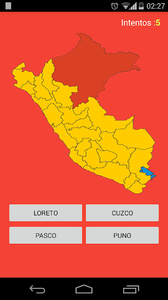Departamentos del Perú