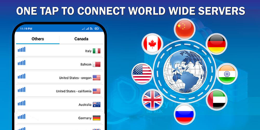 Canada VPN screenshot 2