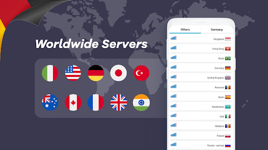 Germany VPN screenshot 3
