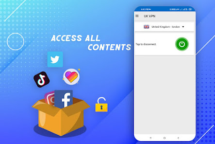 UK VPN screenshot 1