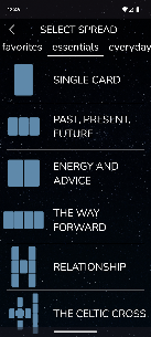 Galaxy Tarot preview screenshot 2