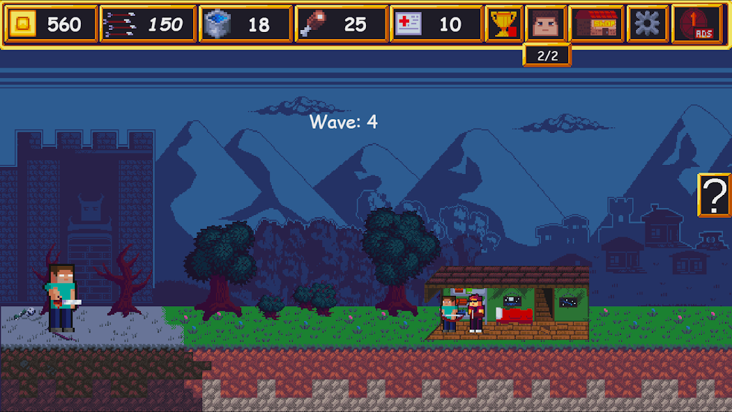 HEROBRINE VS STEVE screenshot 4