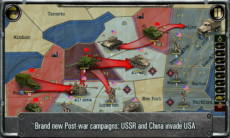Strategy and Tactics: USSR vs. USA screenshot 2