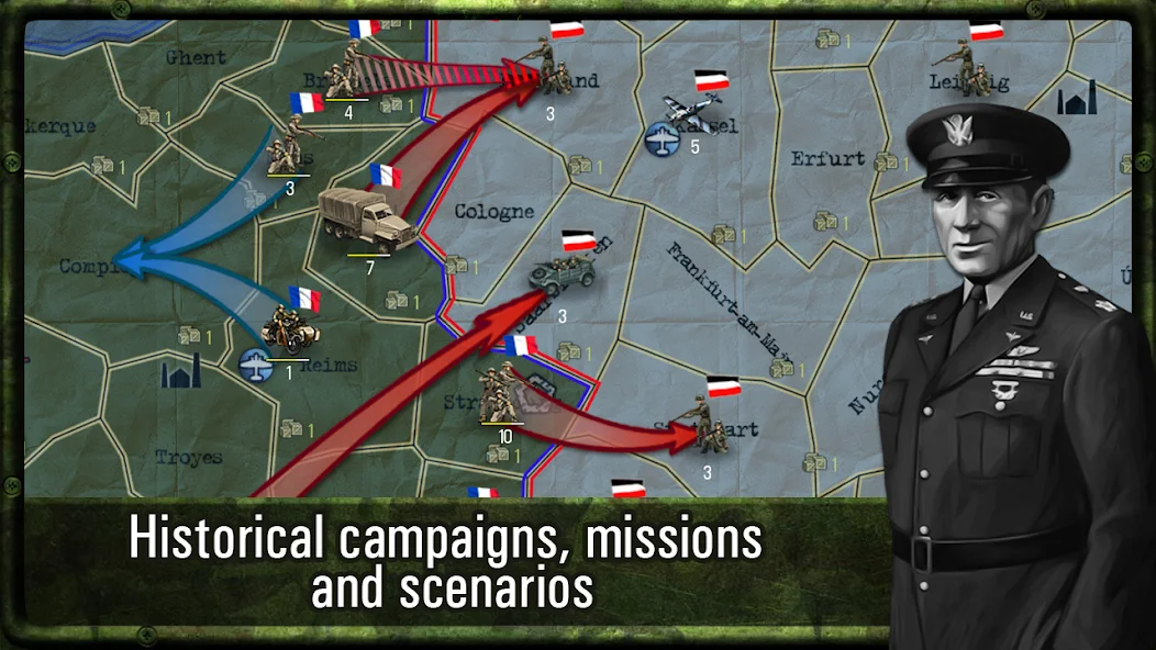 Strategy and Tactics: World War II screenshot 1
