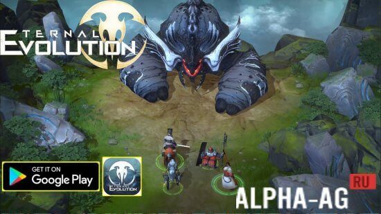 Взломанная Eternal Evolution screenshot 1