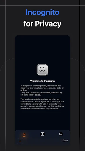 Herond Browser screenshot 3