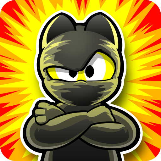 تحميل لعبة Ninja Hero Cats مهكرة