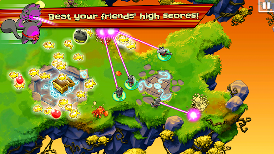 Download Ninja Hero Cats MOD screenshot 4