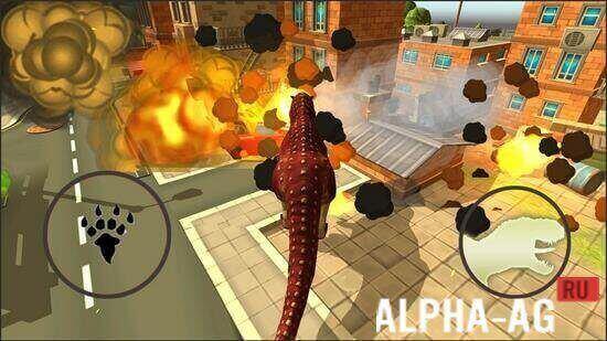 Взломанный Dinosaur Simulator: Dino World screenshot 2