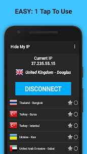 Hide My IP screenshot 2
