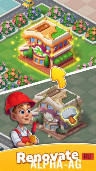 Modded Seaside Hearts: Merge&story screenshot 4