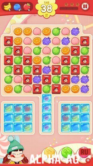 Match-3 Puzzle "PEKO POP" screenshot 4