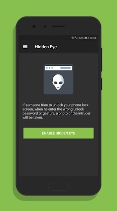 Hidden Eye - intruder selfie Mod screenshot 1