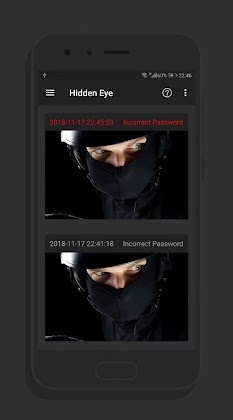 Hidden Eye - intruder selfie Mod screenshot 2