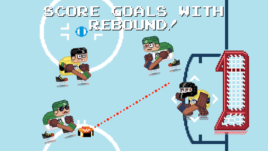Rebound Hockey screenshot 1