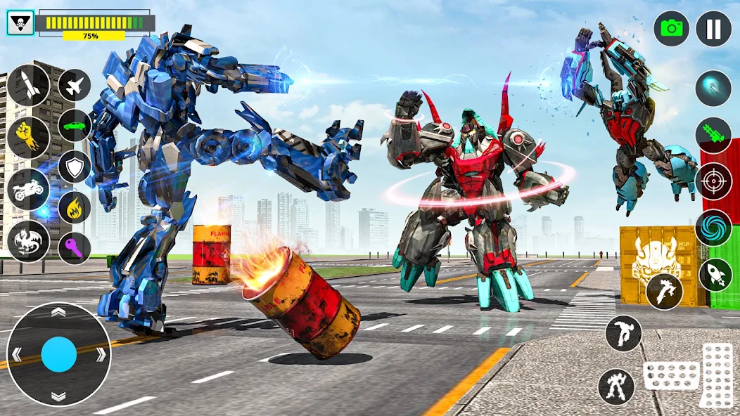 Robot Transform Car Robot Game screenshot 2