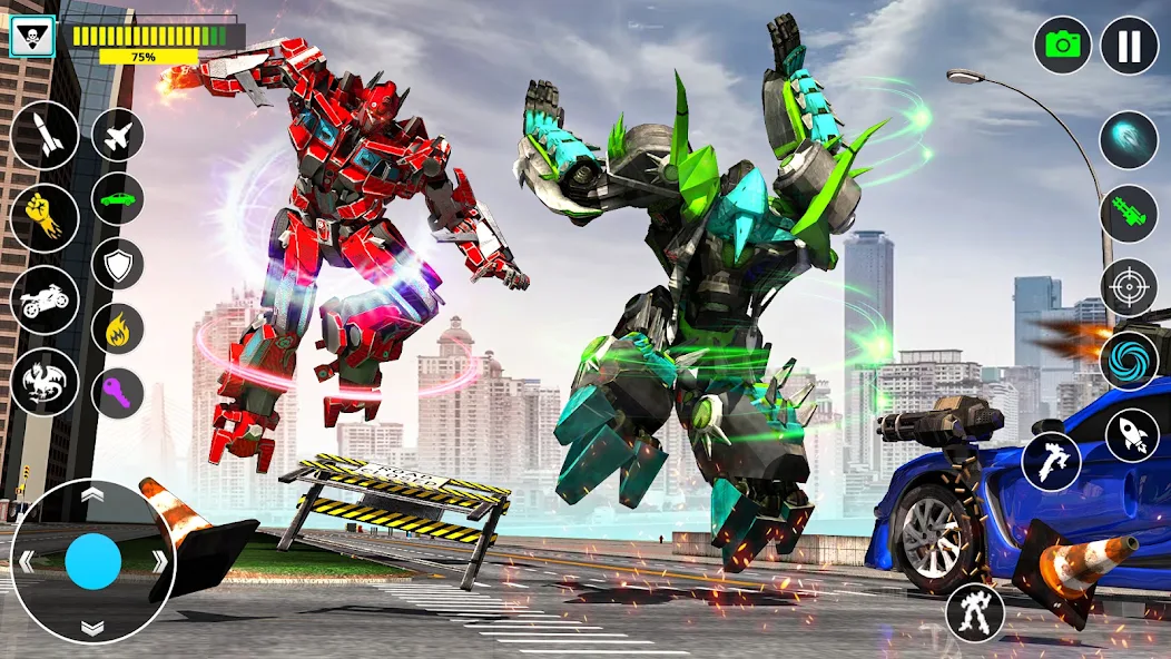 Robot Transform Car Robot Game screenshot 3