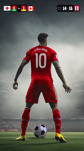 Soccer Star Football Kick Game screenshot 2