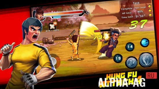 Взломанная Kung Fu Attack 4 screenshot 4