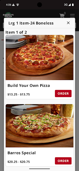 Barro's Pizza Screenshot 3