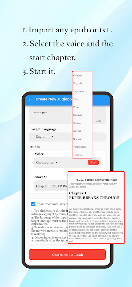 AudioBook Maker and Player screenshot 1