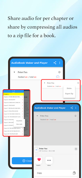 AudioBook Maker and Player screenshot 4