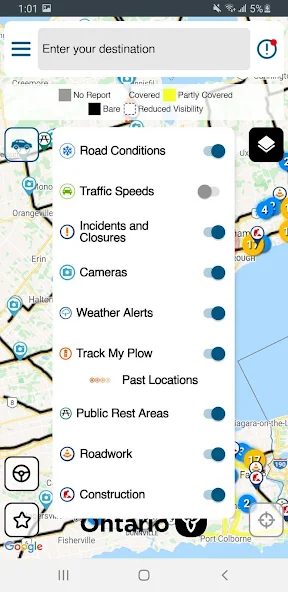 Ontario 511 screenshot 3