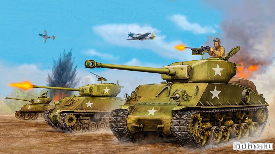 War of Tanks! Shooting Tank Battlefield