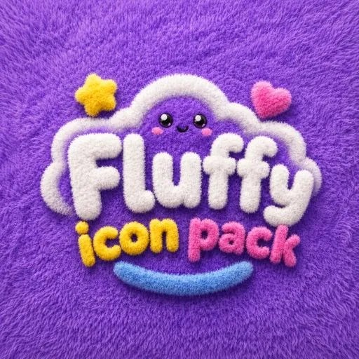 Cute Fluffy Icon Pack screenshot 5