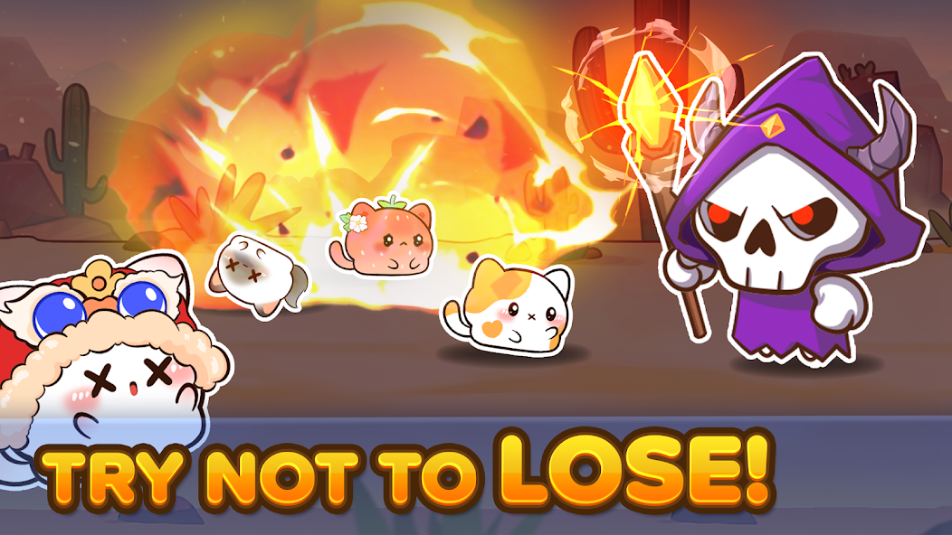 Cat Adventure Idle RPG screenshot 2