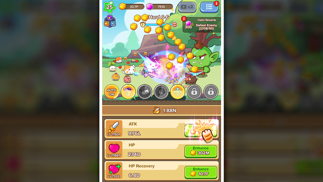 Cat Adventure Idle RPG screenshot 5