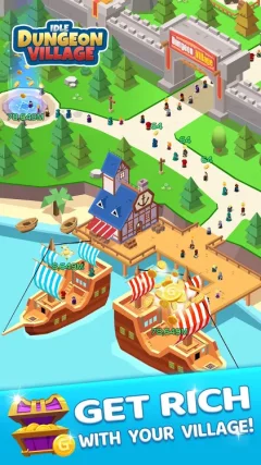 Idle Dungeon Village screenshot 3