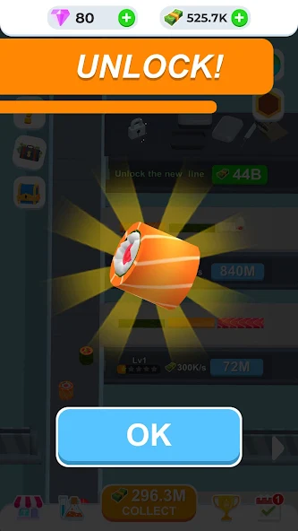 Idle Sushi Factory screenshot 3
