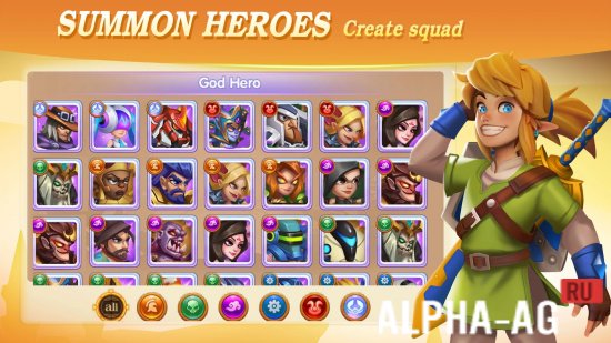 AFK Wars: Hero Raid Idle Game screenshot 2