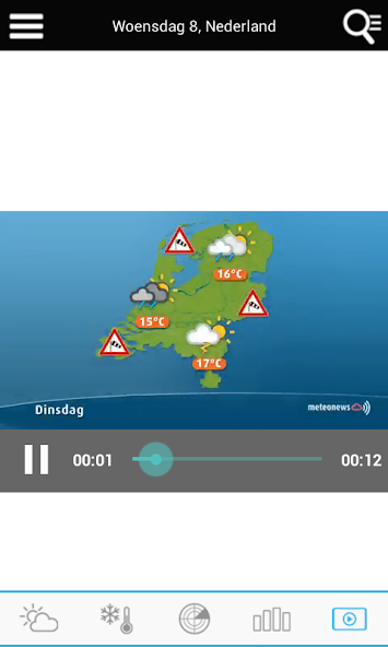 Weather Netherlands screenshot 4