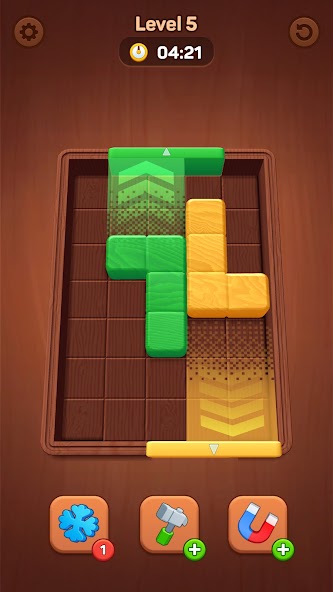 Wood Away: Block Puzzle