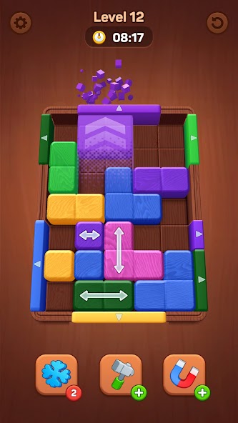 Wood Away: Block Puzzle screenshot 2