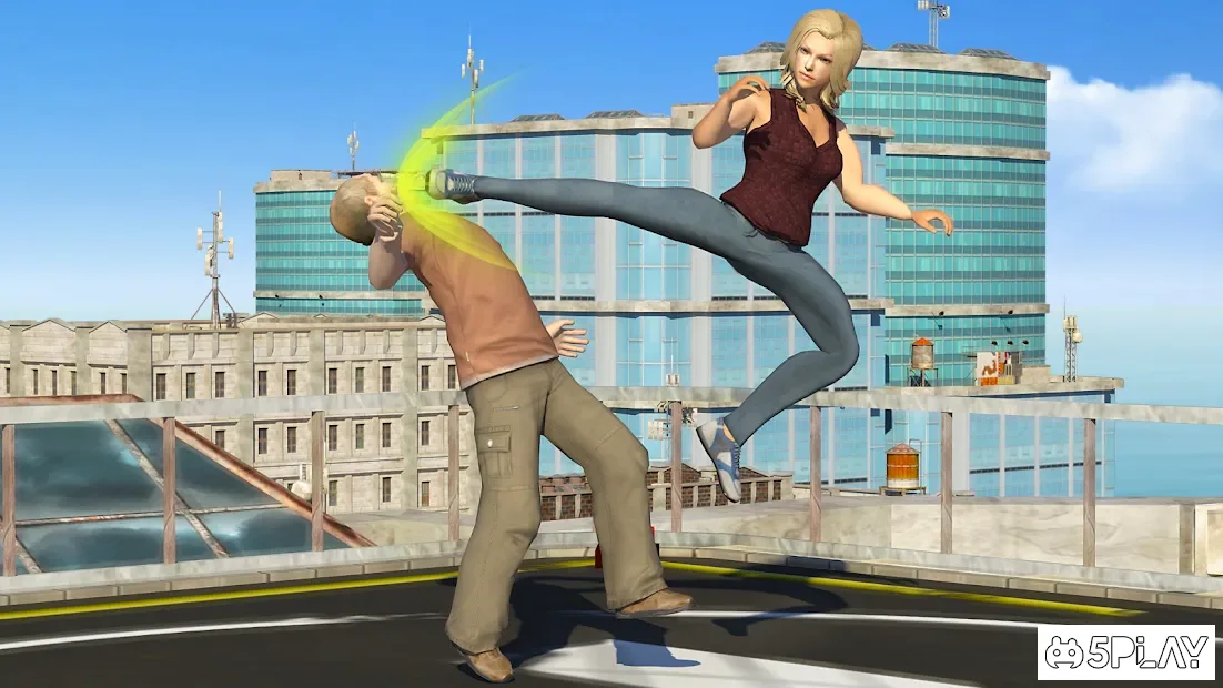 Big Man 3D: Fighting Games