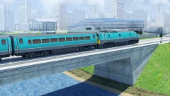 Euro Train Simulator 2017 route map view 4