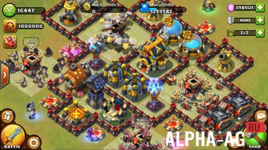 Hacked Castle Clash screenshot 3