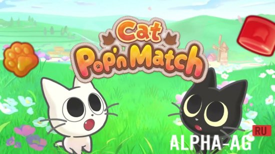 Ash & Snow: Cat Pop'n Match